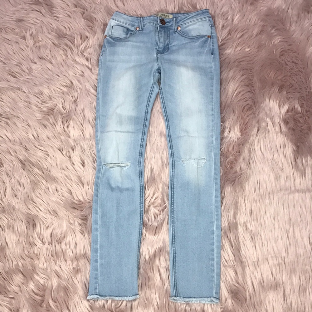 Girls Guess Jeans / Jeggings Size 10